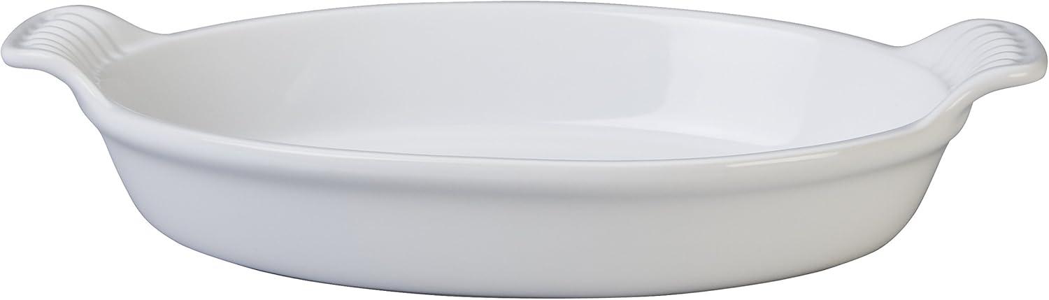 Le Creuset Le Creuset Stoneware Heritage Oval Au Gratin Dish, 1 Qt. (9.5")