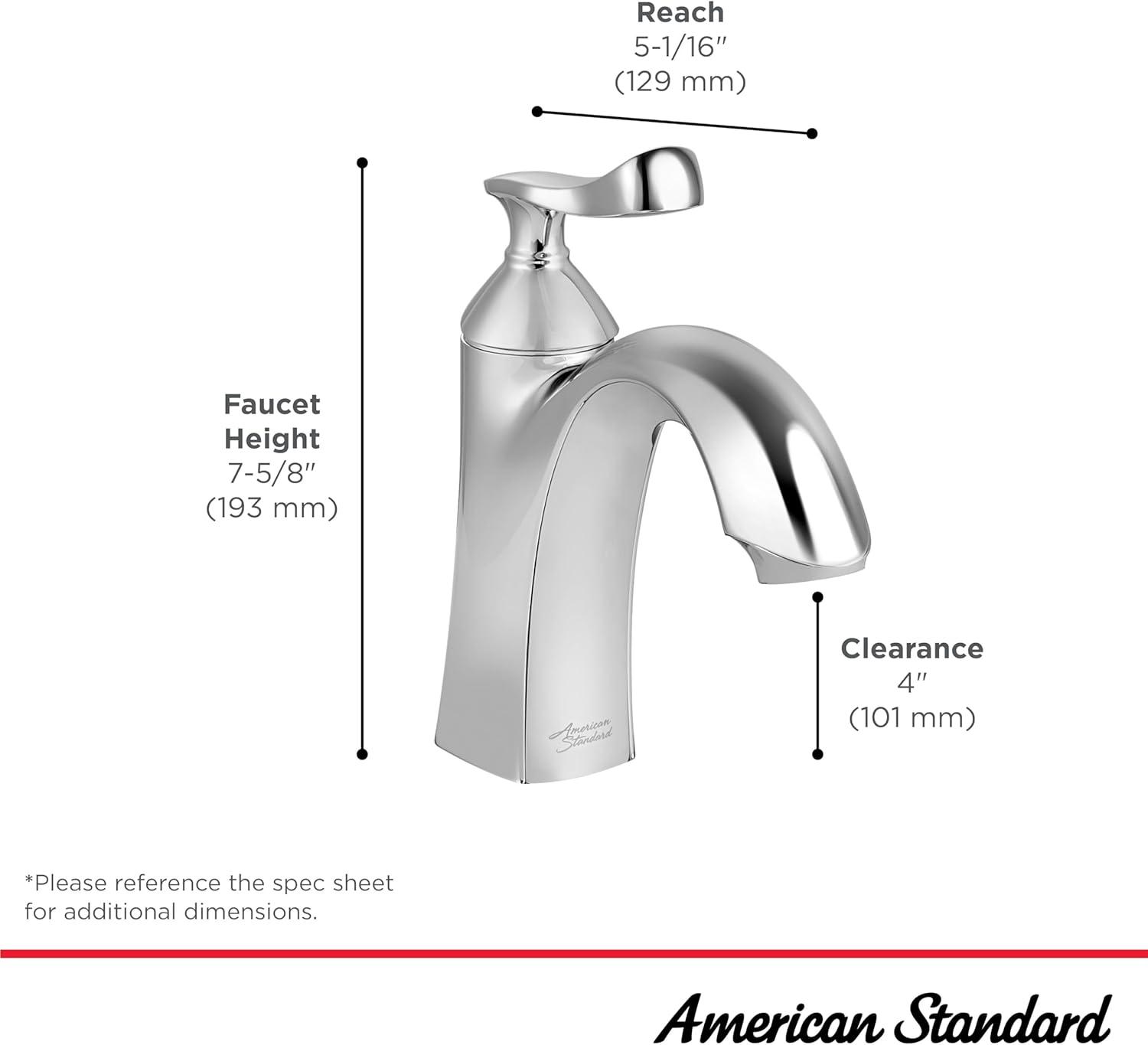 CHATFIELD Single Hole Single-Handle Bathroom Faucet 1.2 gpm With Lever Handle