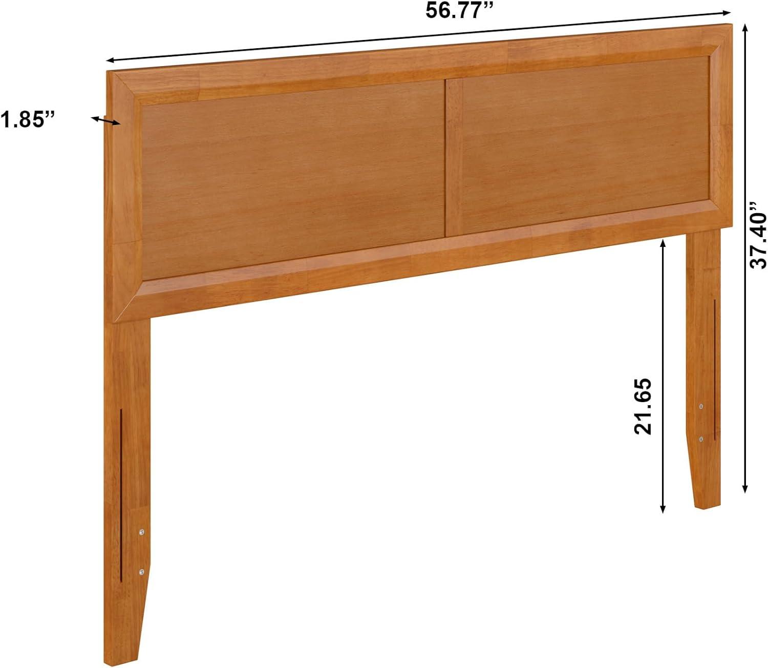 AFI Furnishings Sophia Full Solid Wood Headboard in Walnut