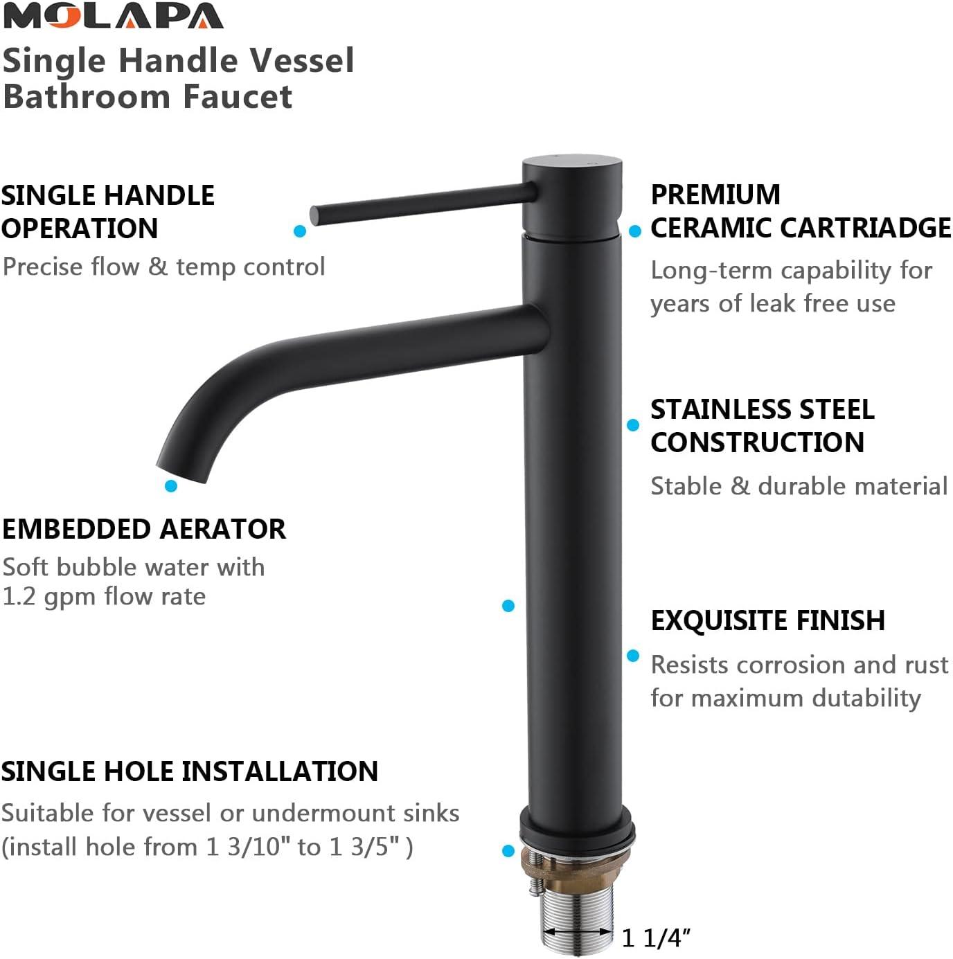 Single-Hole Single-handle Bathroom Faucet