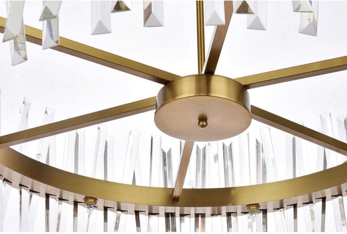 Elegant Lighting Serephina 16 - Light Chandelier in  Satin Gold