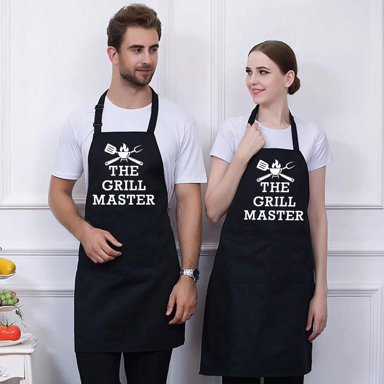 UP THE MOMENT The Grill Master The Man The Myth The Legend Apron, Funny Apron for Men, BBQ Grill Apron, Chef Apron, Funny Apron for Dad, Mens Funny Apron, Funny Chef Apron for Men