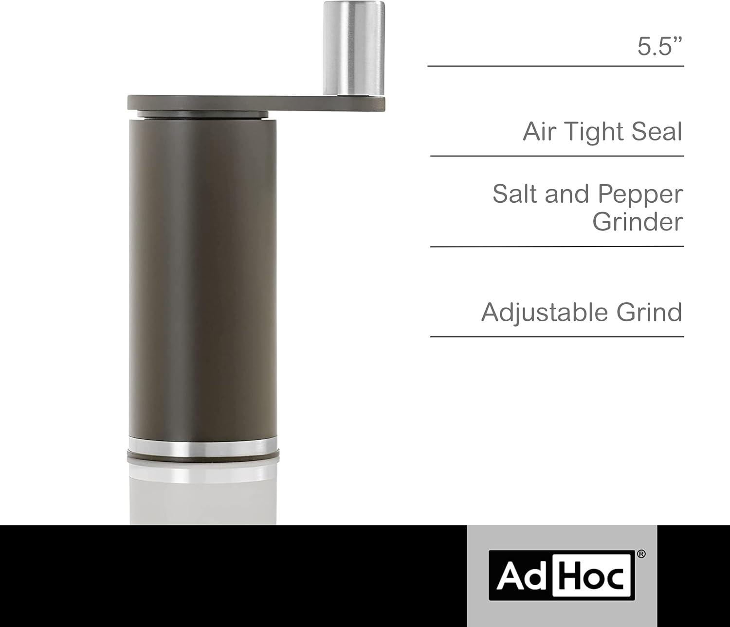 AdHoc SMOOS Mill Geared Salt or Pepper Grinder