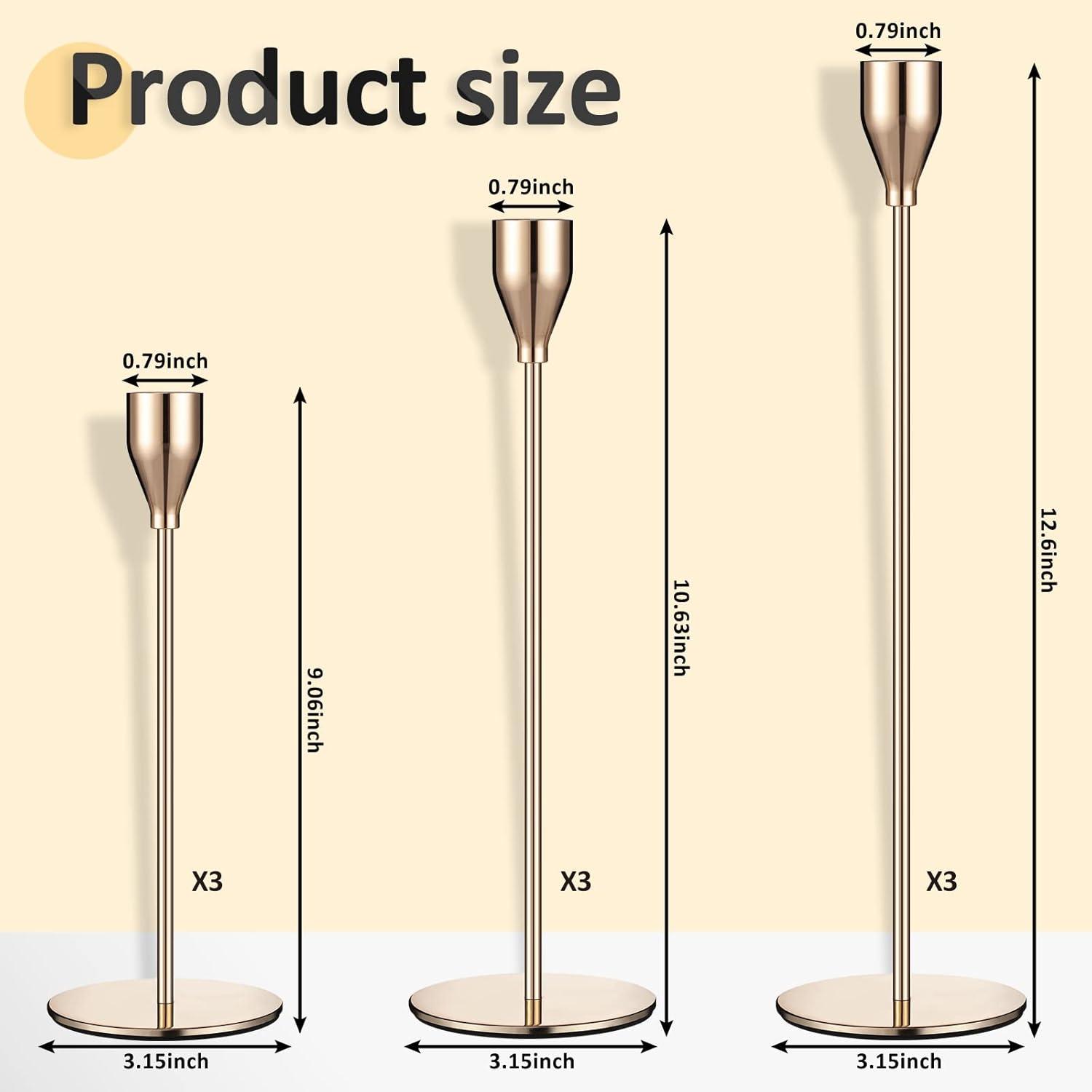 Set Of 9 Candle Holders Candlestick Holder