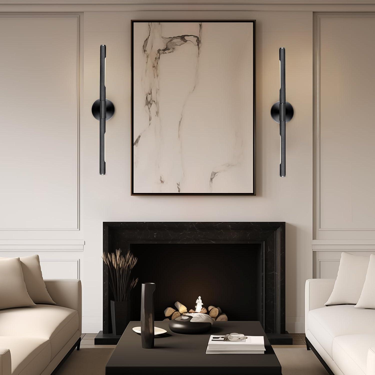 Everly Quinn 30'' Dimmable LED 360° Rotatable Wall Mounted Sconce Picture Light Vanity Light (Bulbs Included)