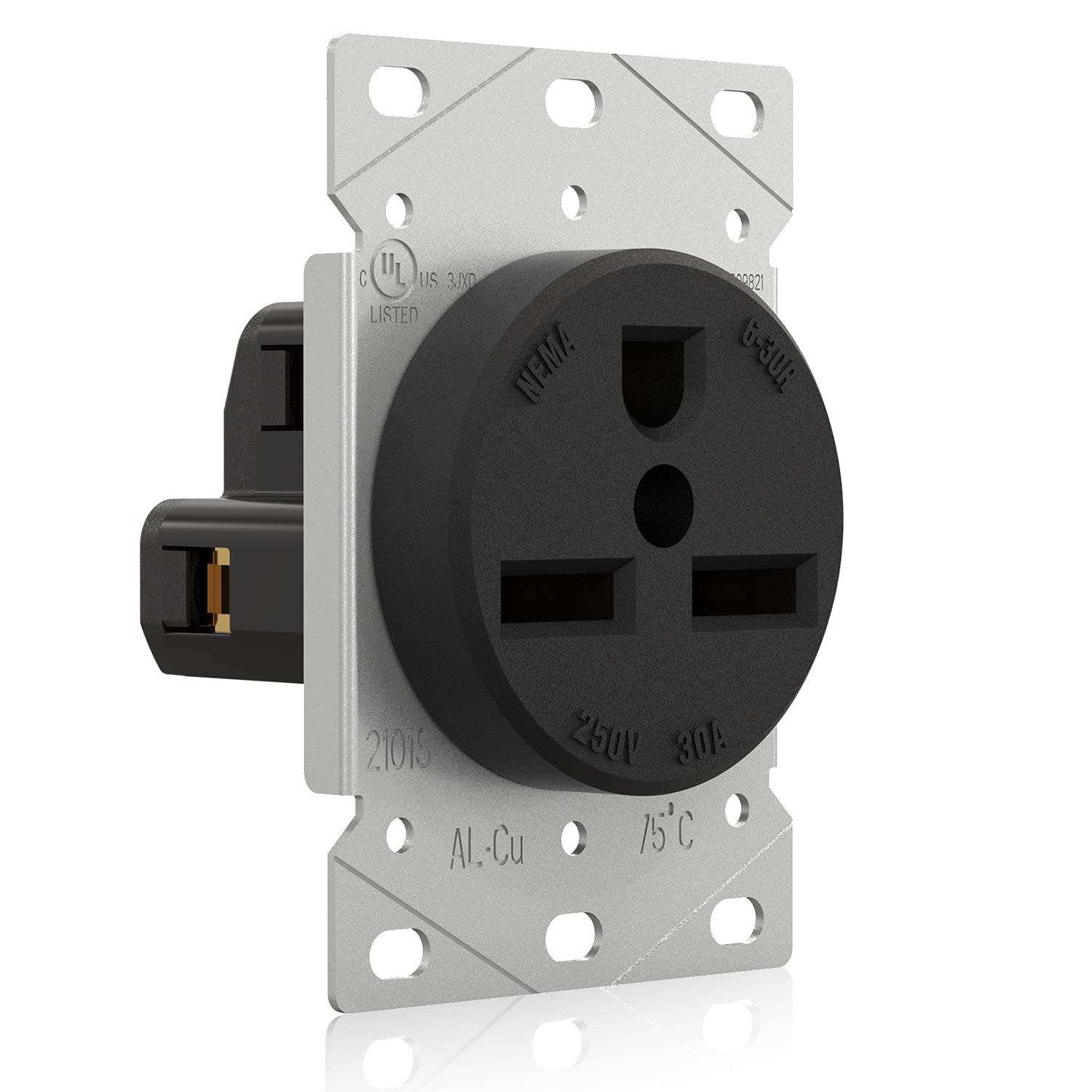 30 Tamper Resistant Single Outlet