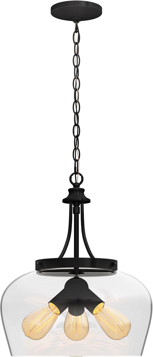 Shylah 3 - Light Matte Black Pendant