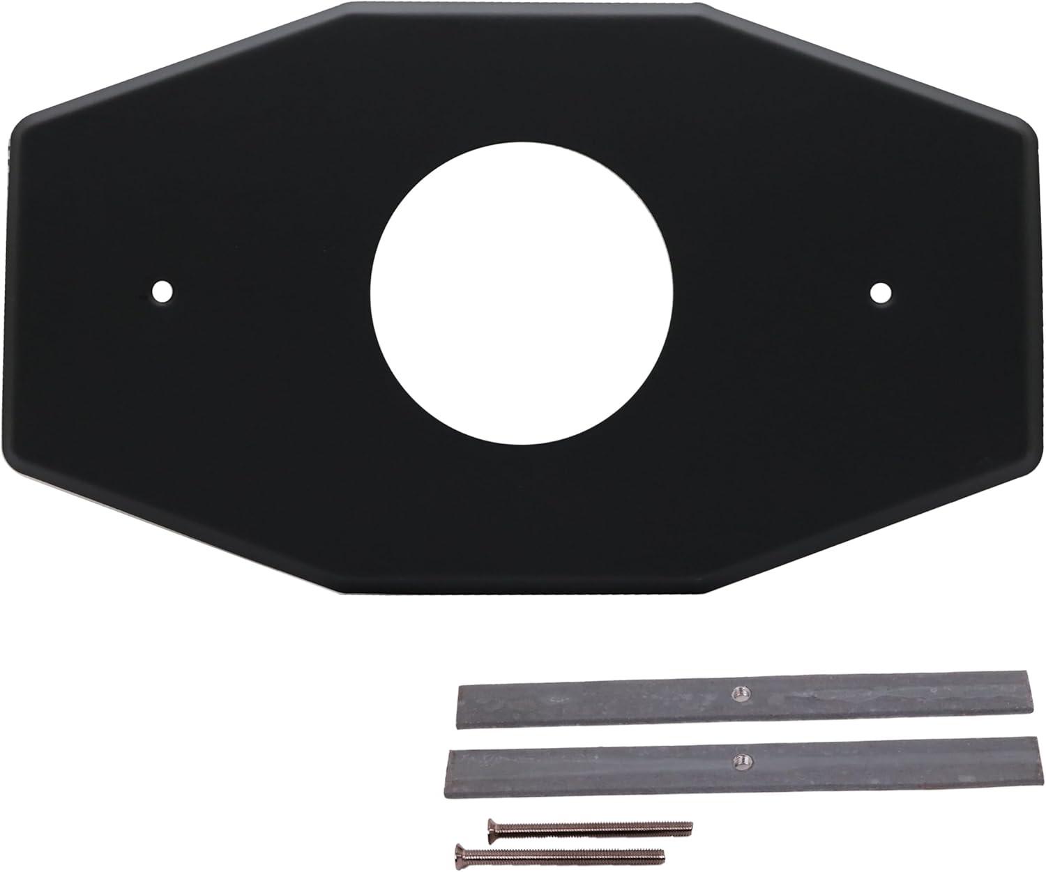 One-Hole Remodel Cover Plate for Mixet Bathtub and Shower Valves