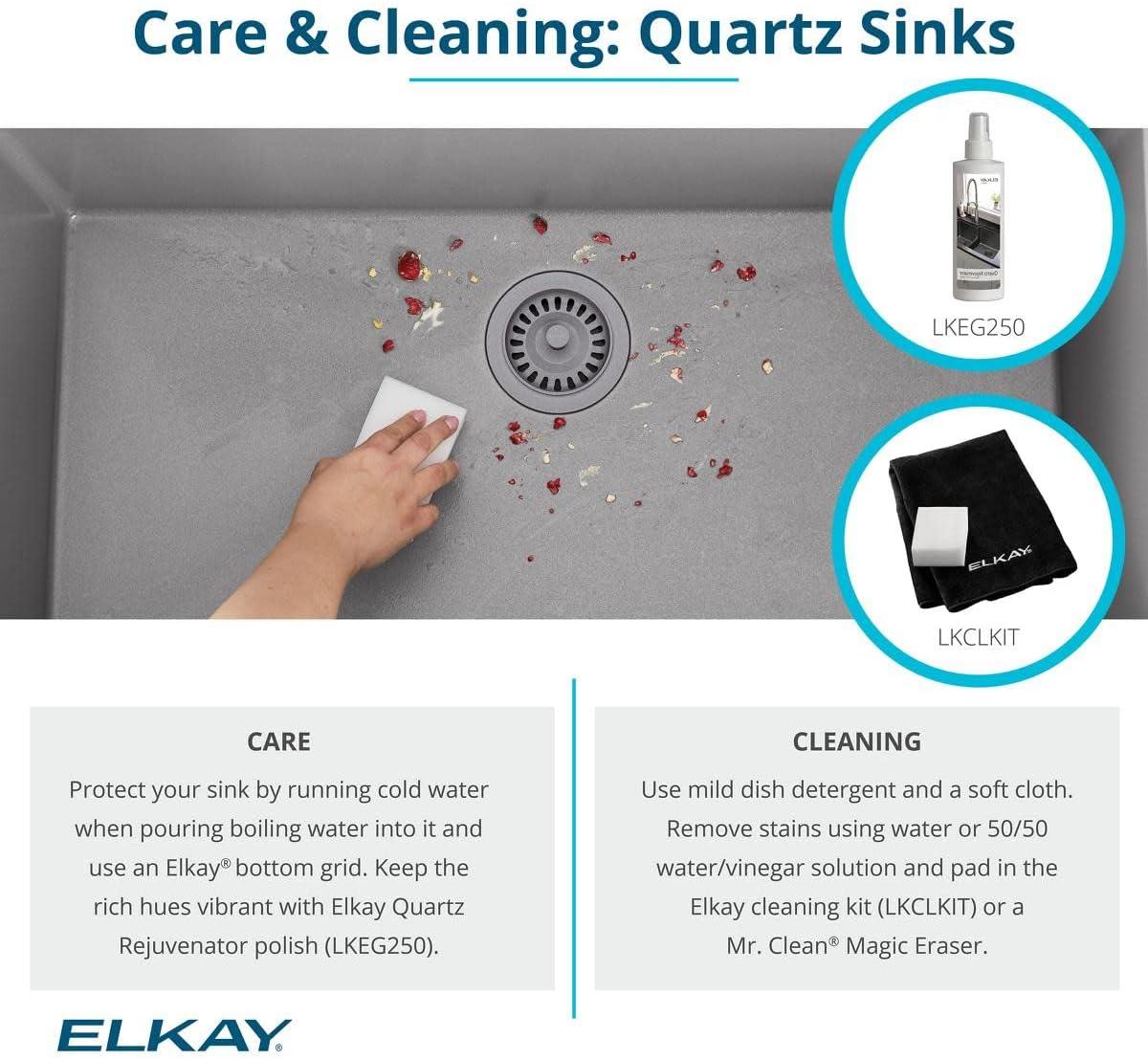 Quartz Classic 33" x 22" x 10" Double Basin Drop-In Kitchen Sink