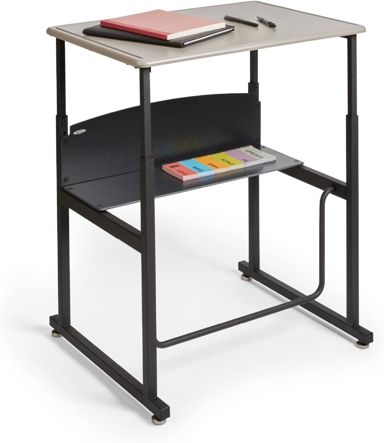 Safco Products Company AlphaBetter® Metal Adjustable Height Open Front Desk