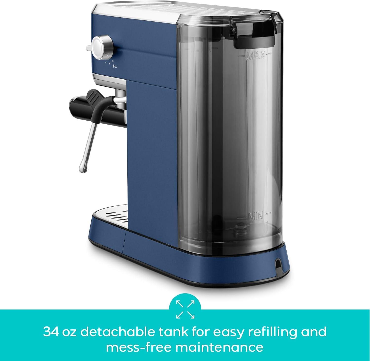 CASABREWS CASABREWS CM5418 20 Bar Espresso Machine Coffee Maker W/ Powerful Steam Wand Stainless Steel