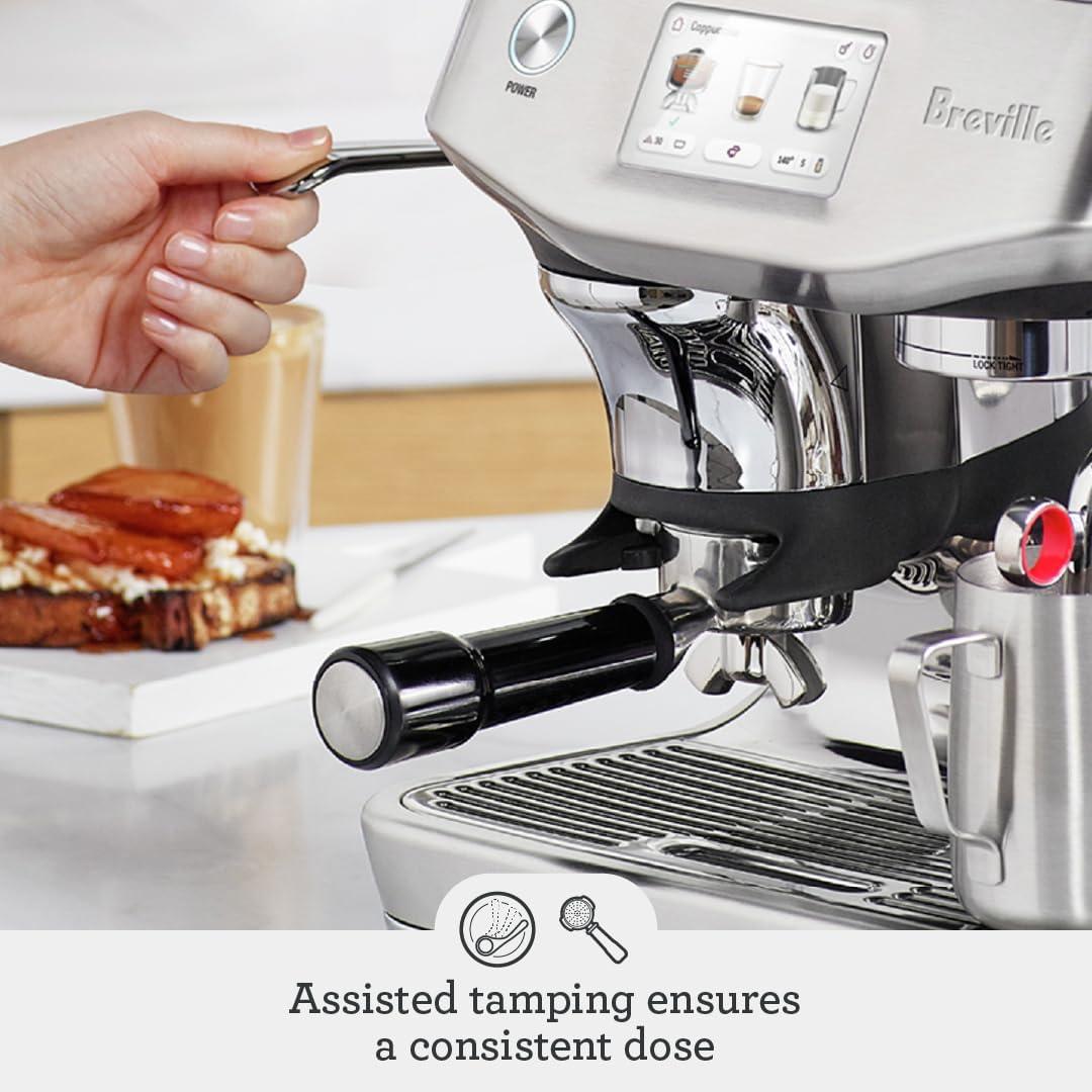 Breville ® Barista Touch ™ Impress Espresso Machine in Damson Blue