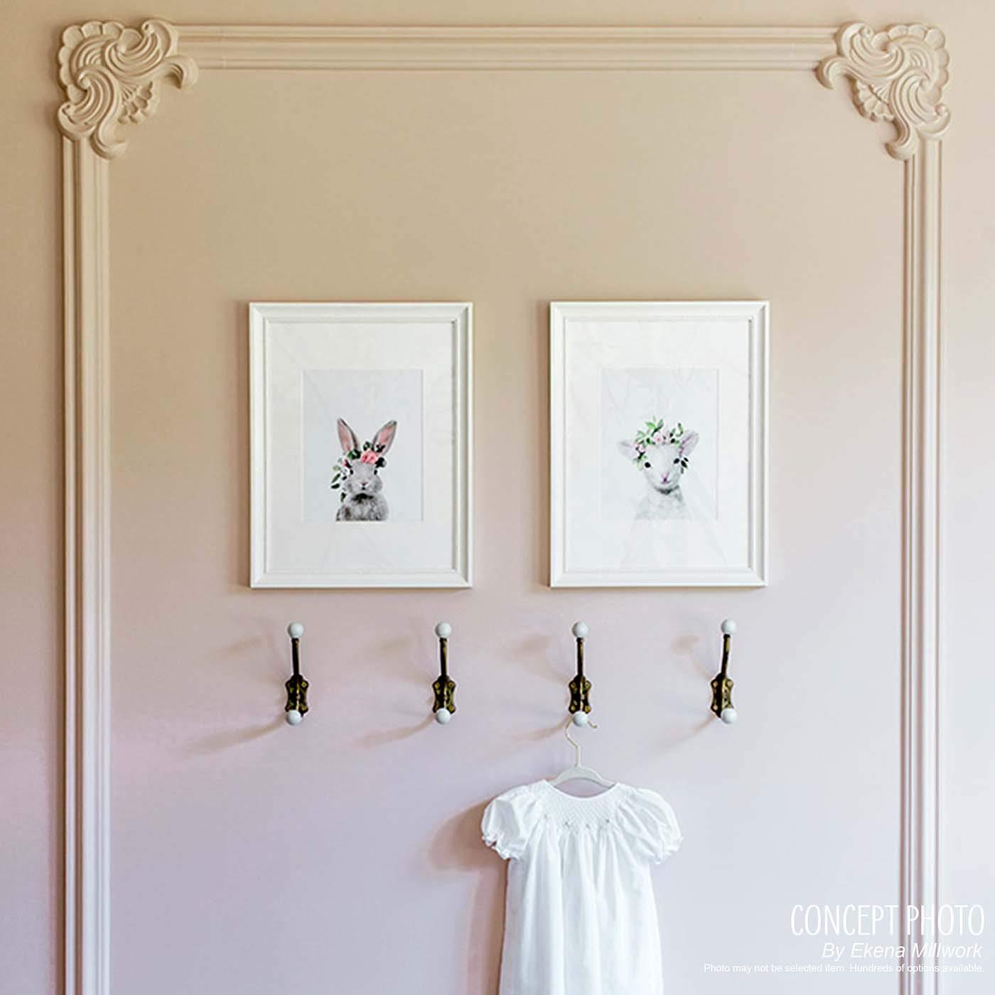 2"H x 5/8"P x 94 1/2"L Oxford Panel Moulding