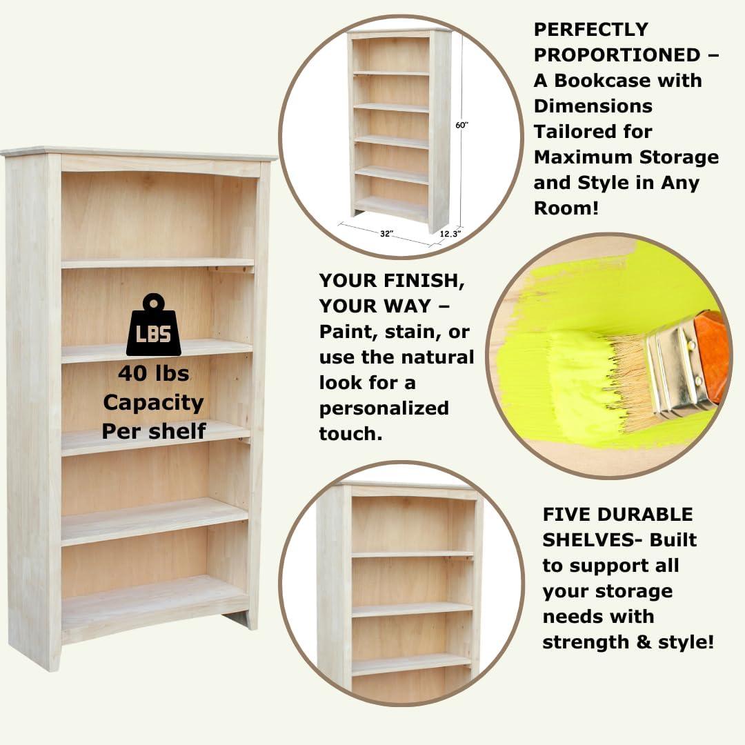 Shaker Bookshelf - International Concepts