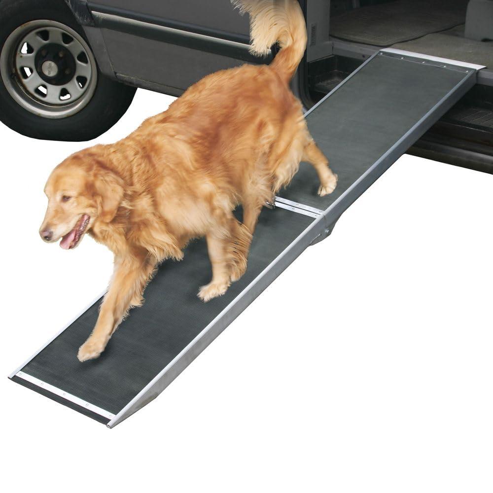 7 ft. Lightweight Portable Folding Aluminum Pet Ramp