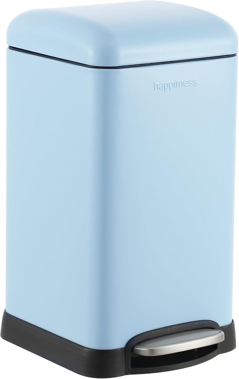 happimess Betty Retro Mini 3.2-Gallon Step-Open Trash Can