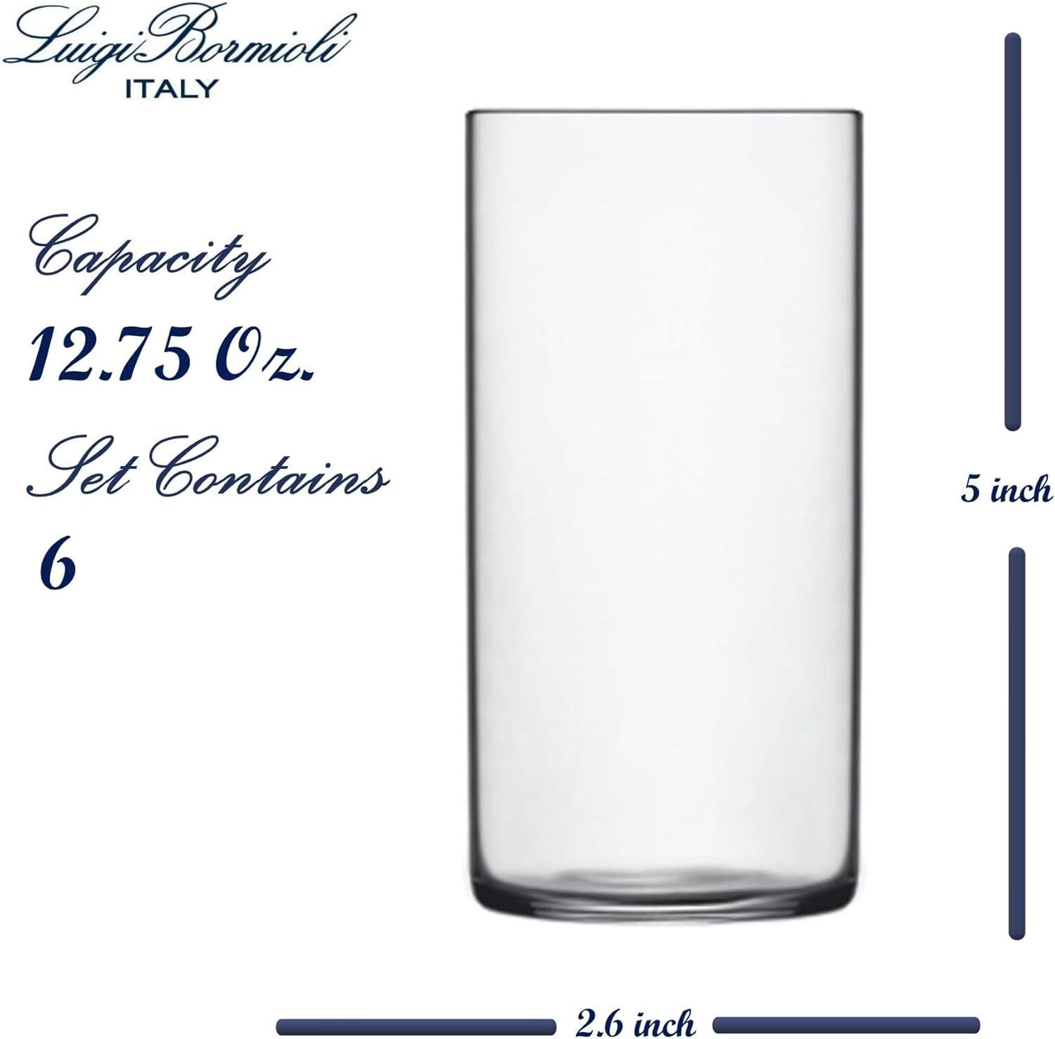 Luigi Bormioli Top Class 12.25 oz Water/Highball Drinking Glasses