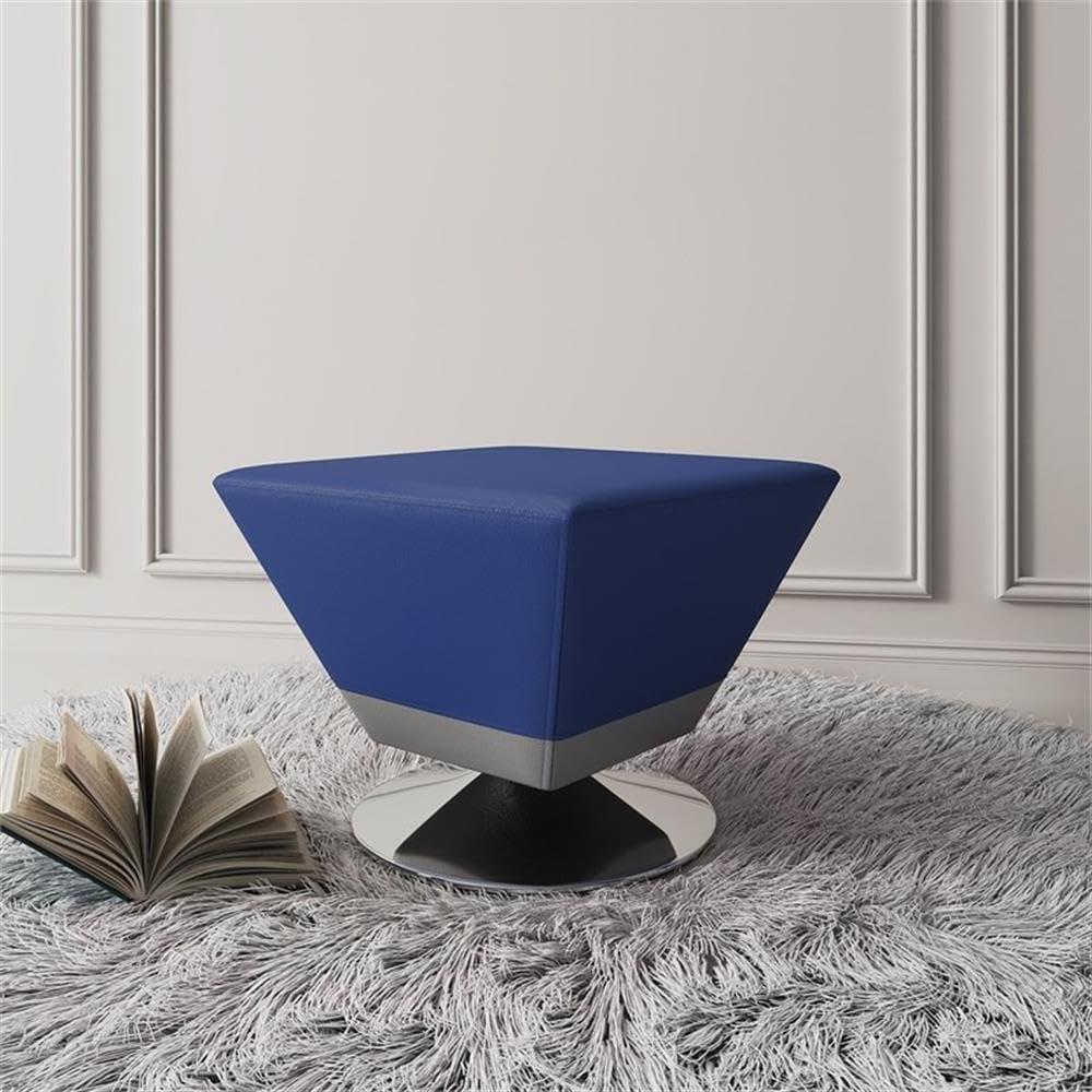 Diamond Swivel Ottoman - Manhattan Comfort