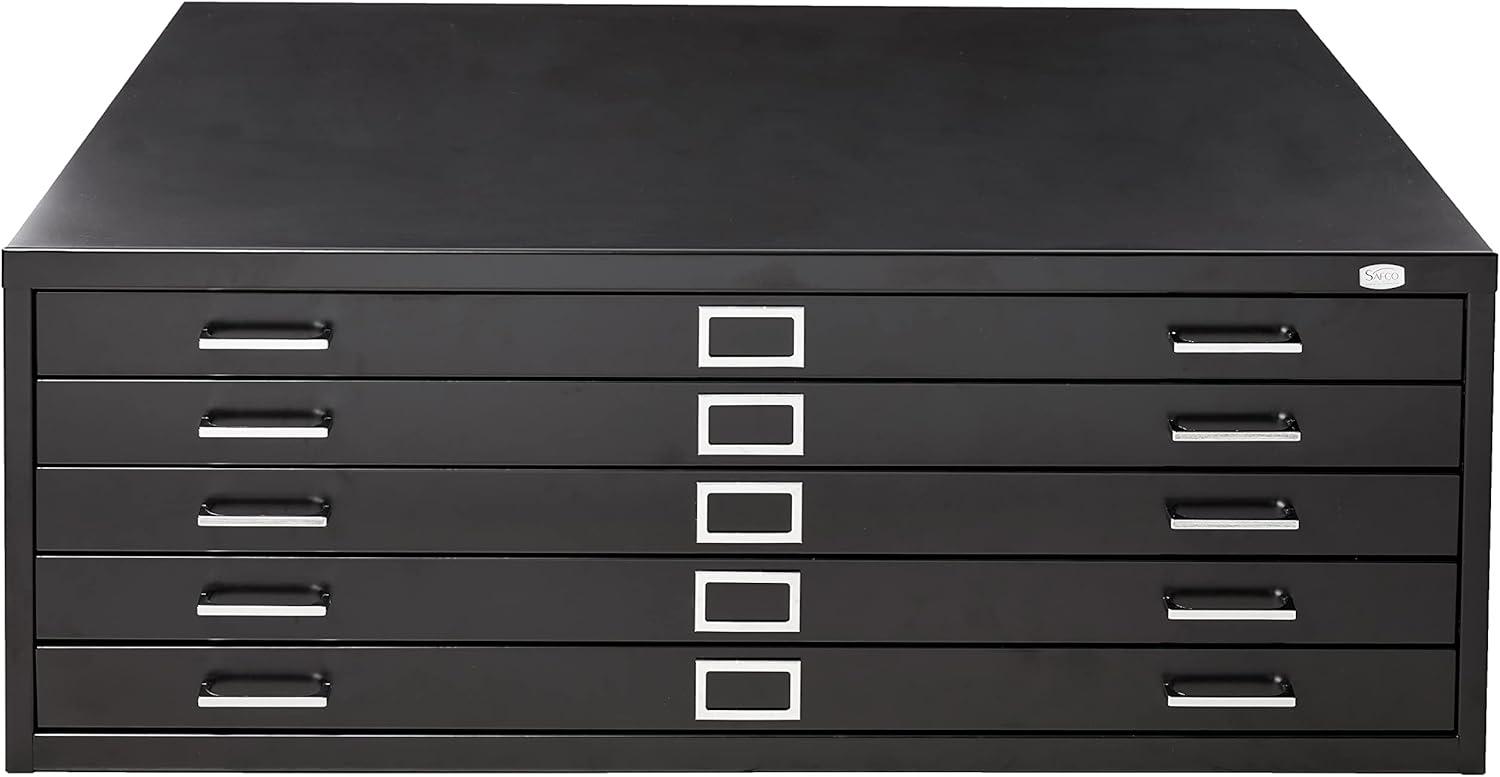 Five-Drawer Flat File Filing Cabinet