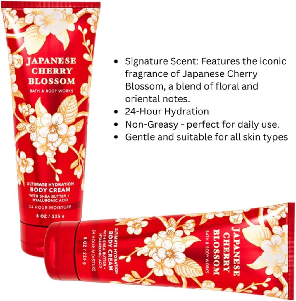 Japanese Cherry Blossom Ultra Shea Body Cream Tube