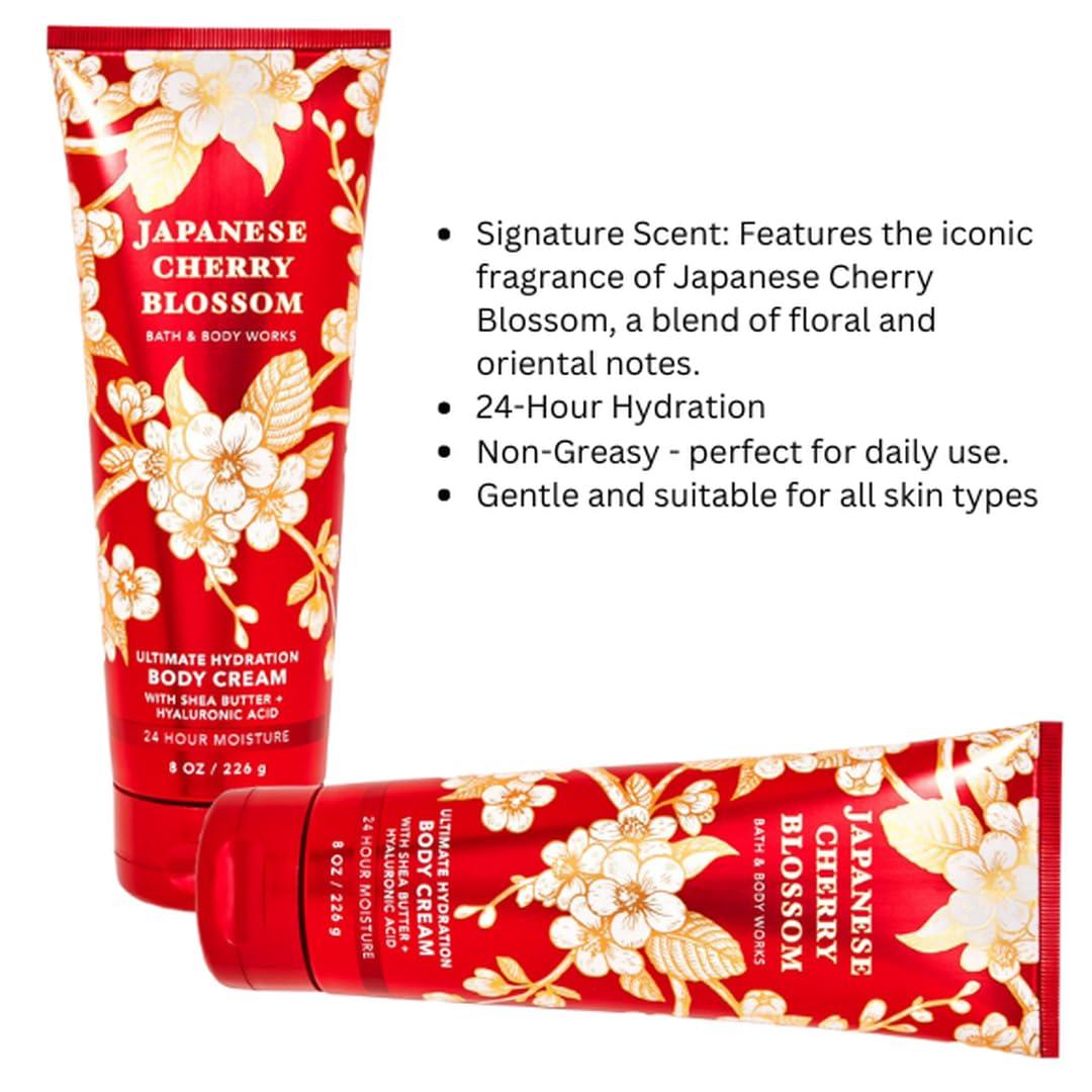 Japanese Cherry Blossom Ultra Shea Body Cream Tube