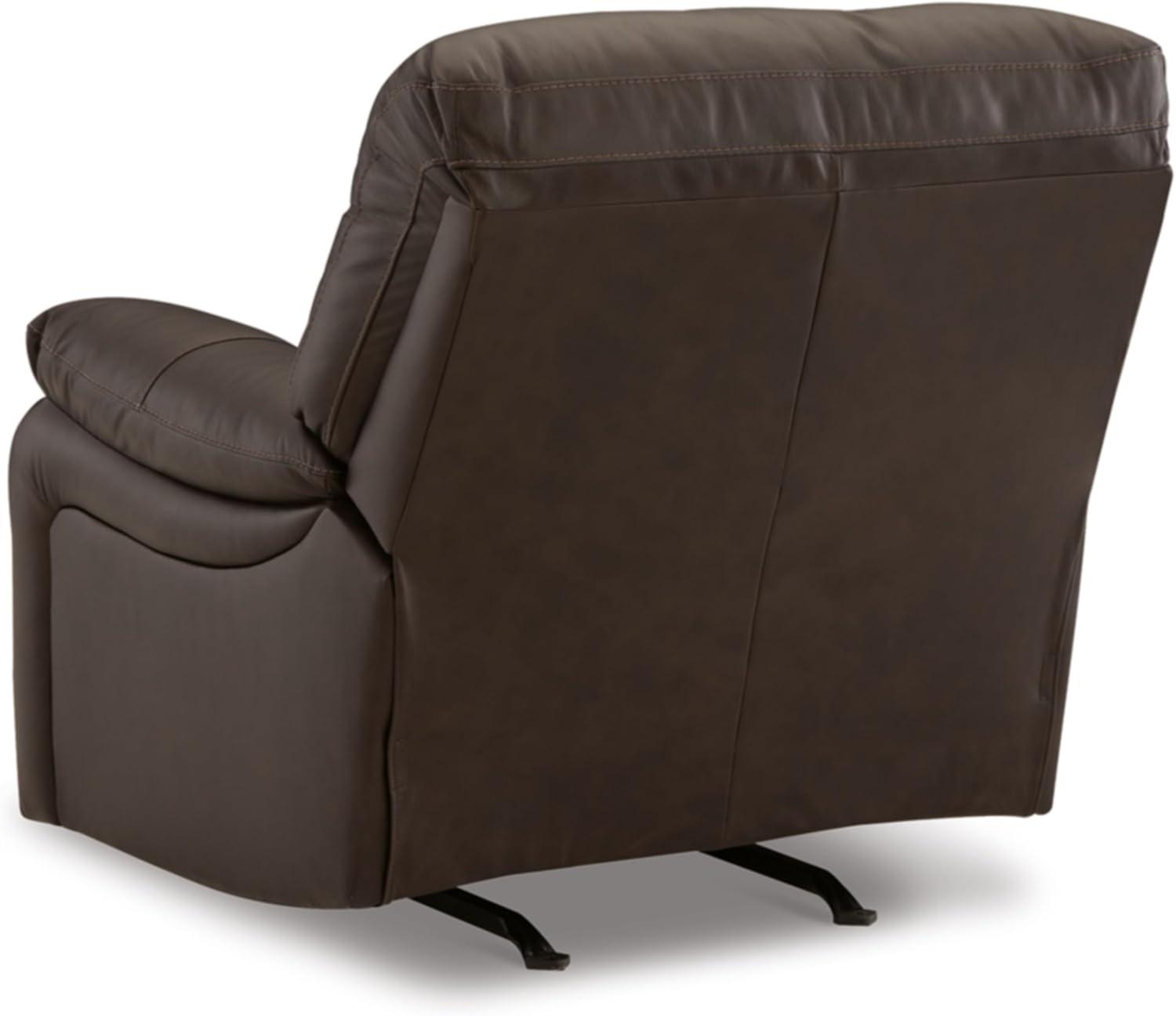 Ashley Furniture Leesworth Dark Brown Power Recliner