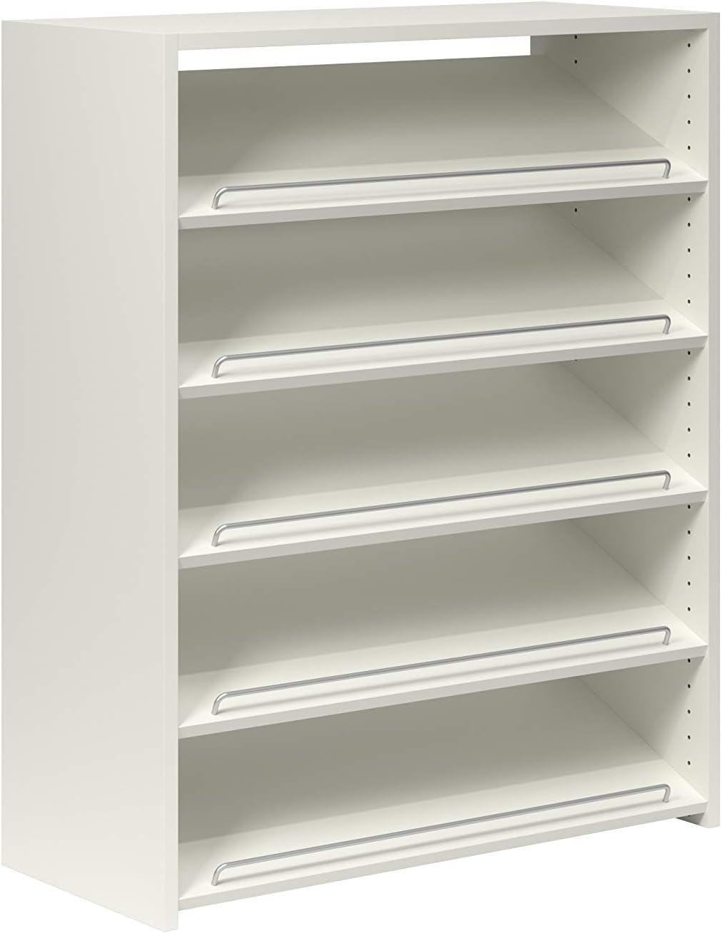 Easy Track 15 pair Shoe Organizer White