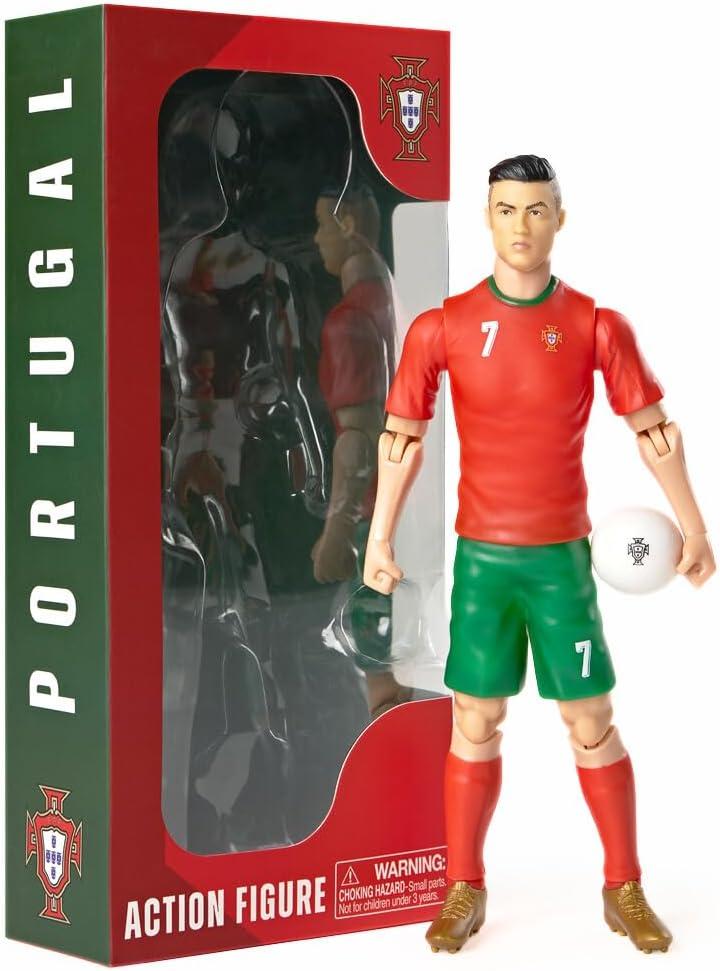 Banbo Toys SOCKERS Portugal Cristiano Ronaldo 8" Collectible Soccer Action Figure