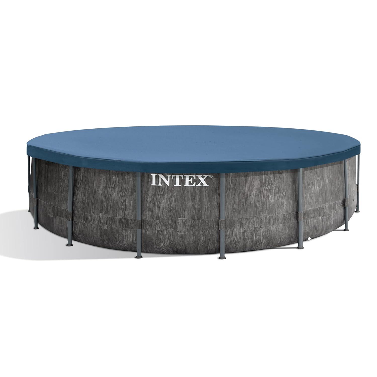 Intex 15FT X 48IN GREYWOOD PRISM FRAME PREMIUM POOL SET