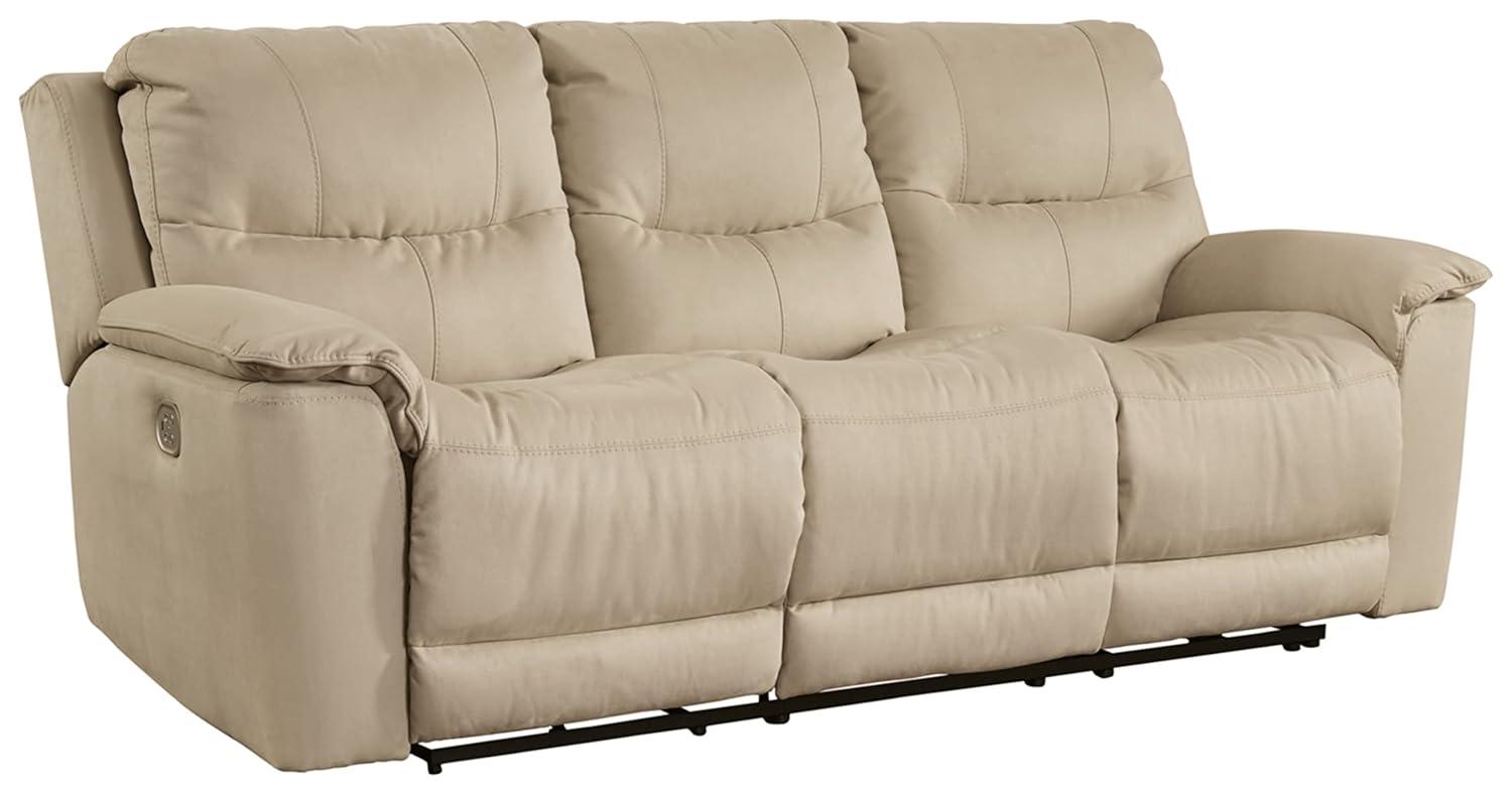 Davlin 91'' Faux Leather Power Reclining Sofa