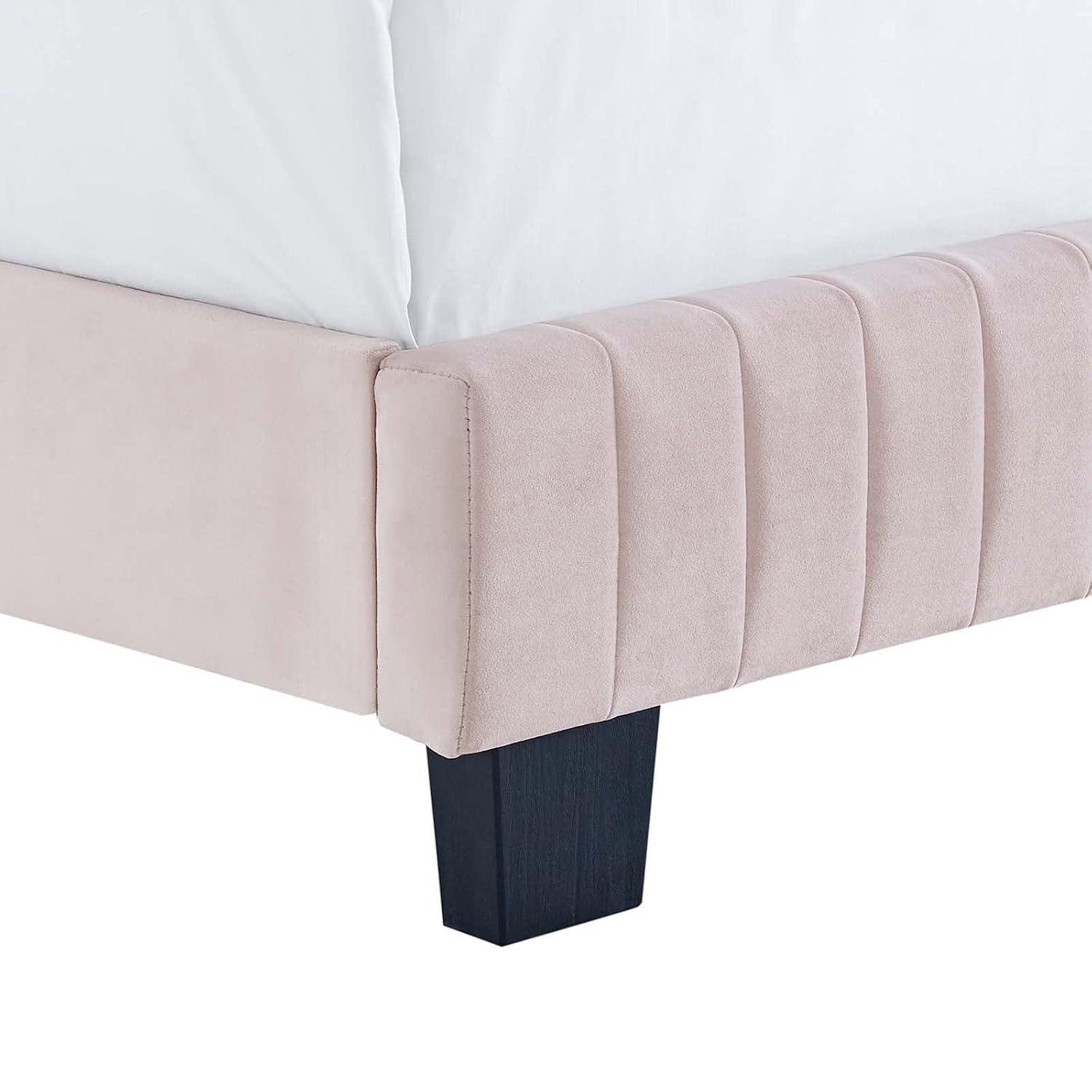 Modway Celine Channel Tufted Performance Velvet Full Bed