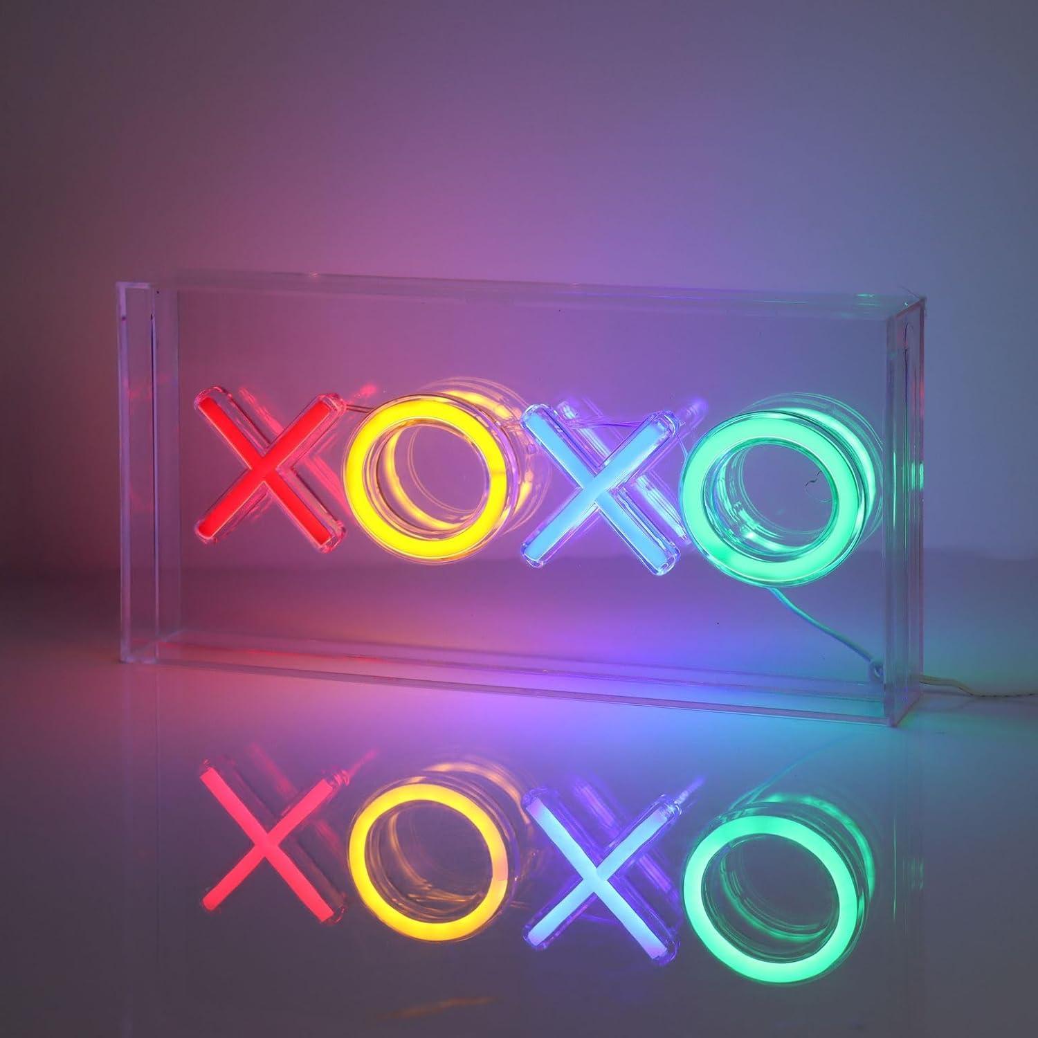 Neon Art Desktop & Wall Signs-XOXO (NXOXO)