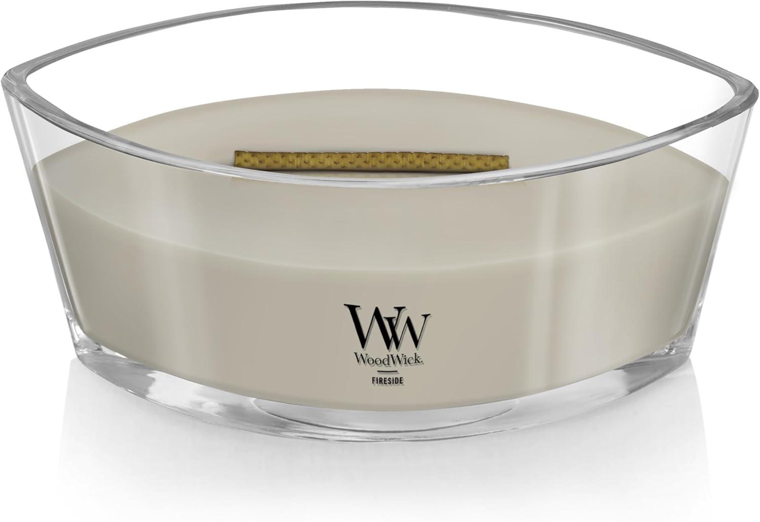 WoodWick Fireside Scented Jar Candle