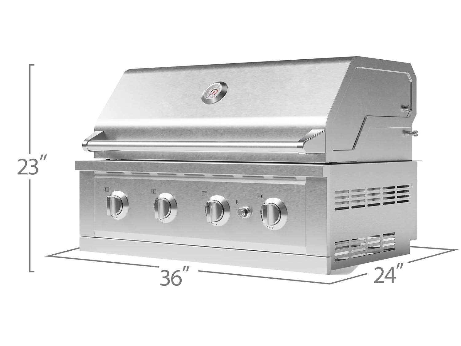 Outdoor Kitchen Performance Grill in Stainless Steel