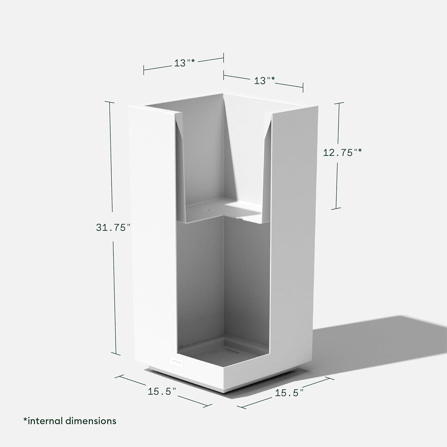Veradek Block Series Pedestal Planter