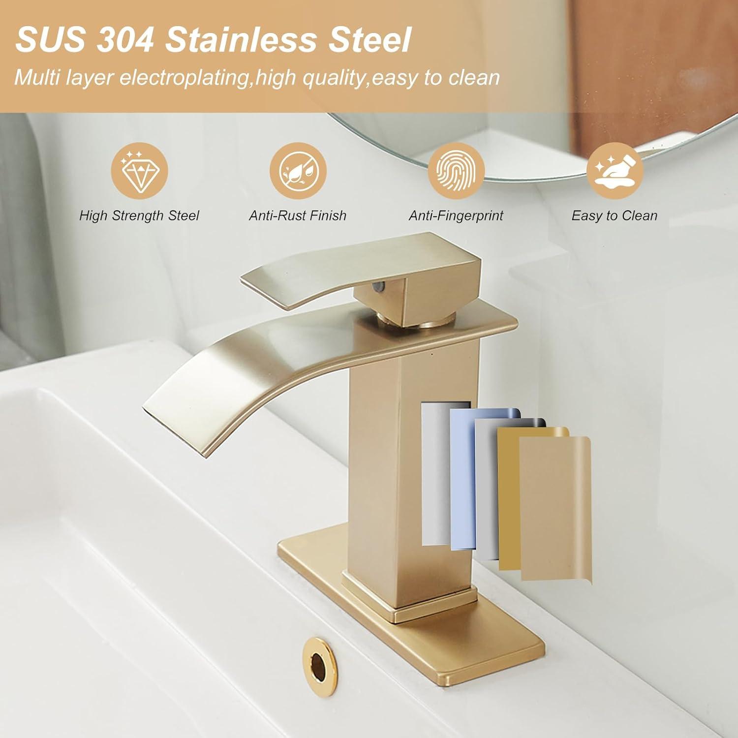 Single-Hole Single-handle Bathroom Faucet