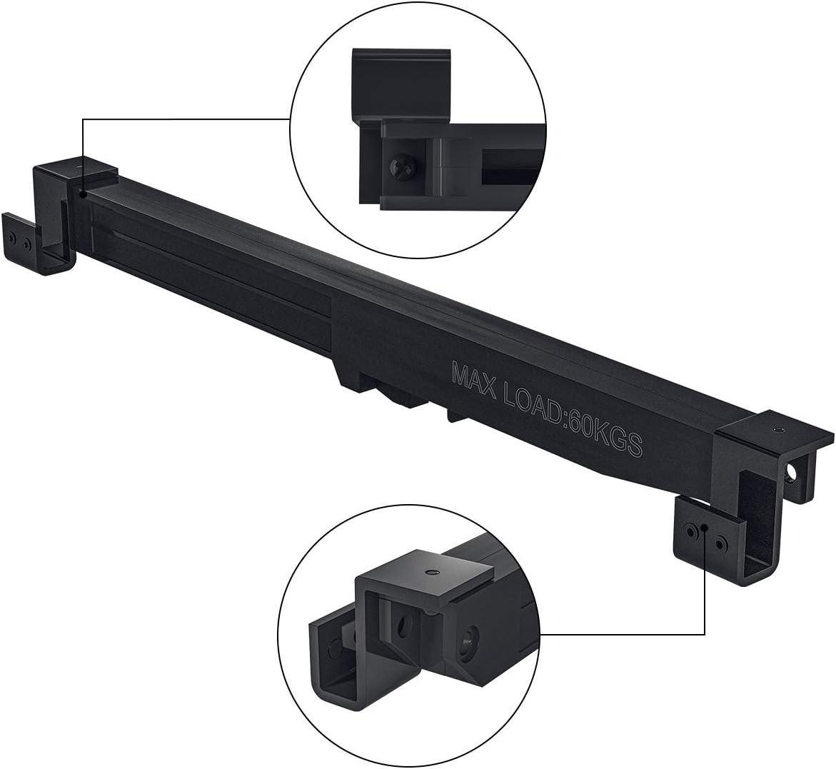 2PCS Soft Close barn Door Hardware kit Barn Door Soft Close Mechanism Spring Buffer Damper Hole-Free Version Fit for Door Weight 60-176 Pounds Adjustable Door Stoppers 2022NEWEST (Use for 20-40)