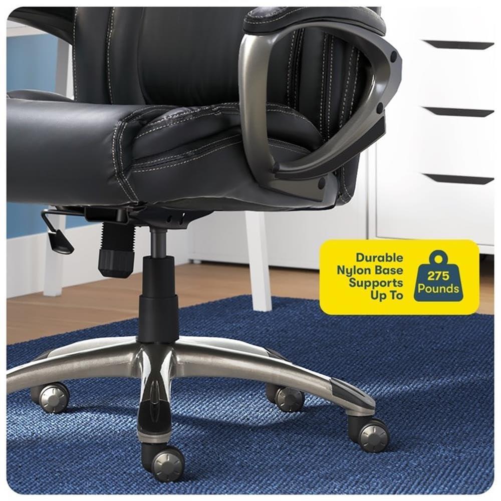 Works Executive Office Chair Harvard Gray - Serta