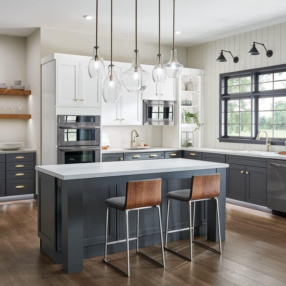 Kichler Lighting Everly 1 - Light Pendant in  Natural Brass