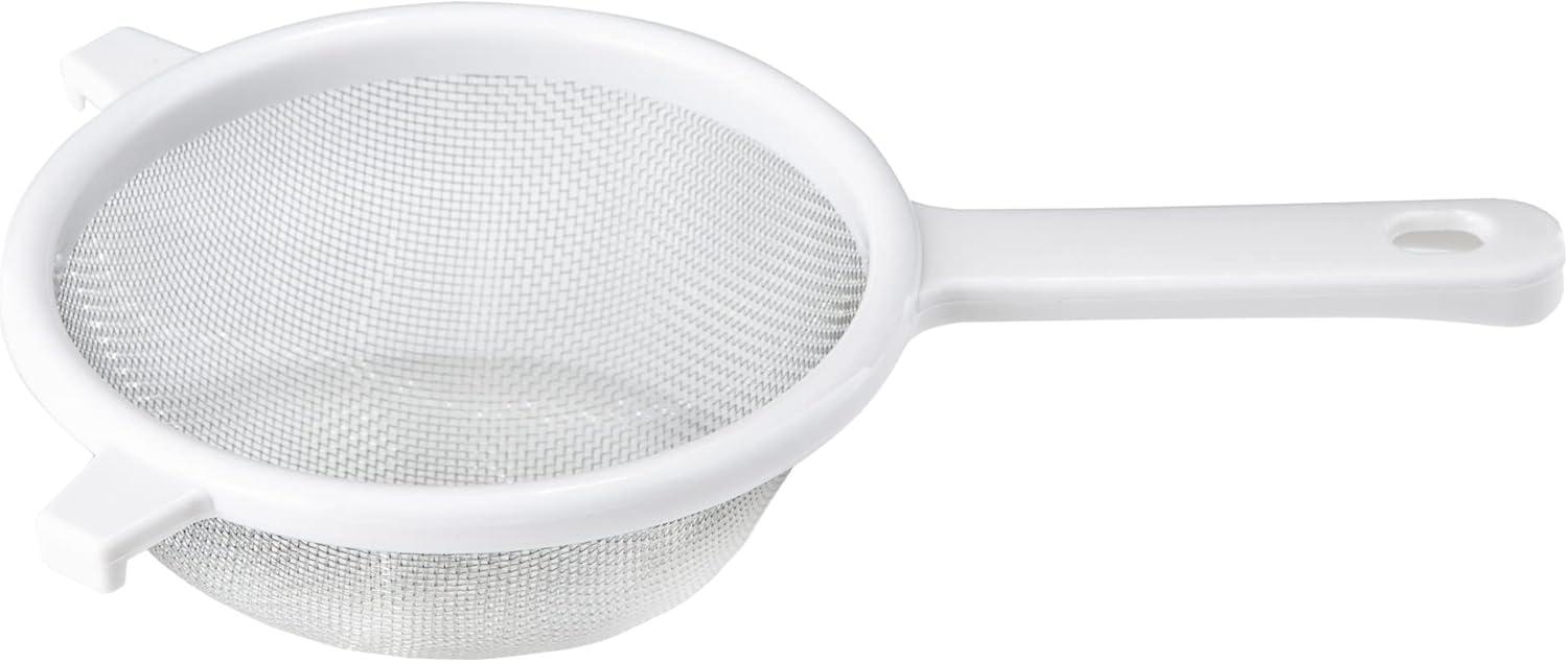 Chef Craft 6-Inch White Stainless Steel Mesh Strainer