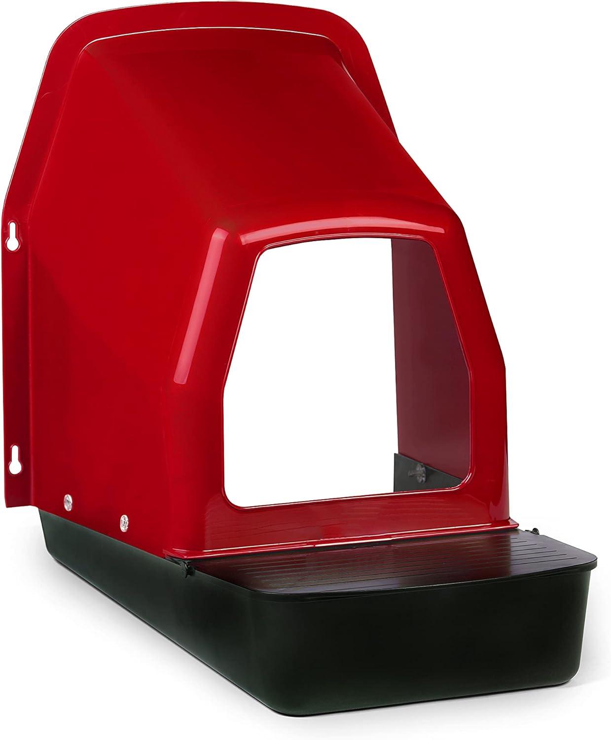 Red and Black Plastic Deluxe Nesting Box