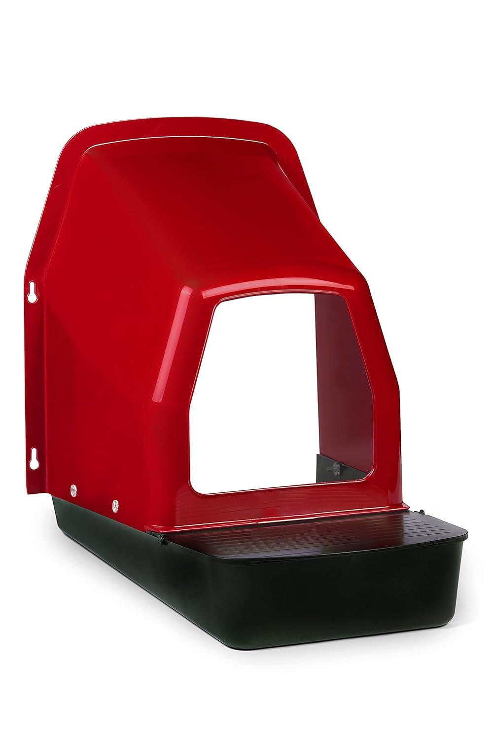Red and Black Plastic Deluxe Nesting Box
