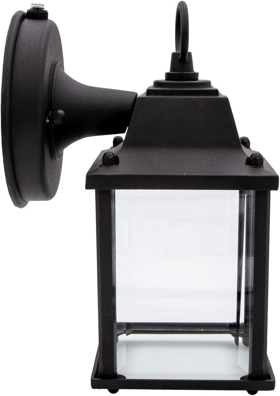 Maxxima MEL-6100W Black Electric Outdoor Wall Lantern