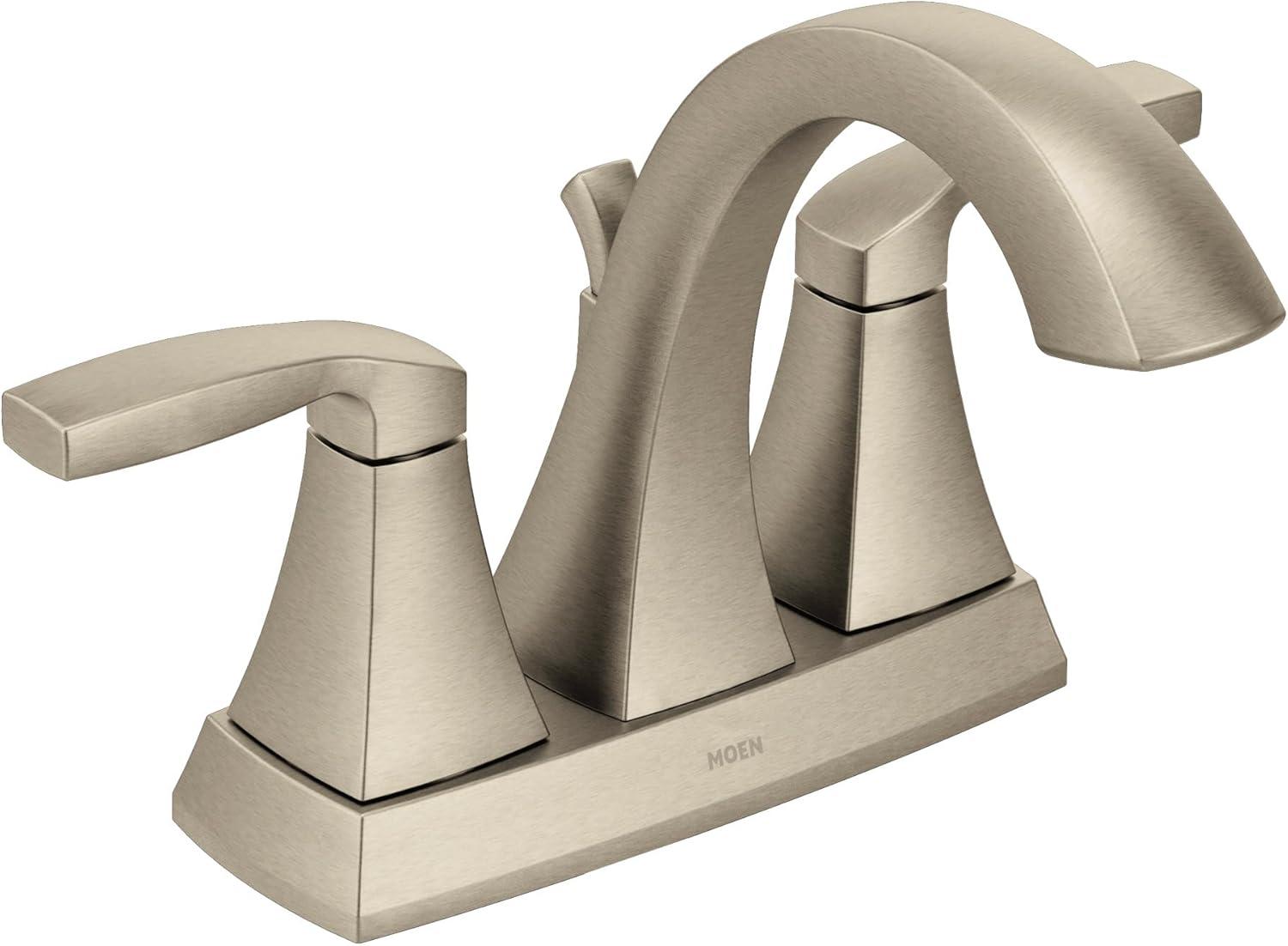 Moen Voss Centerset Bathroom Faucet with Drain Assembly