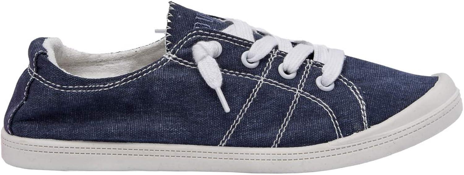 Dunes Sport Women's Reesa Canvas Sneaker +Memory Foam