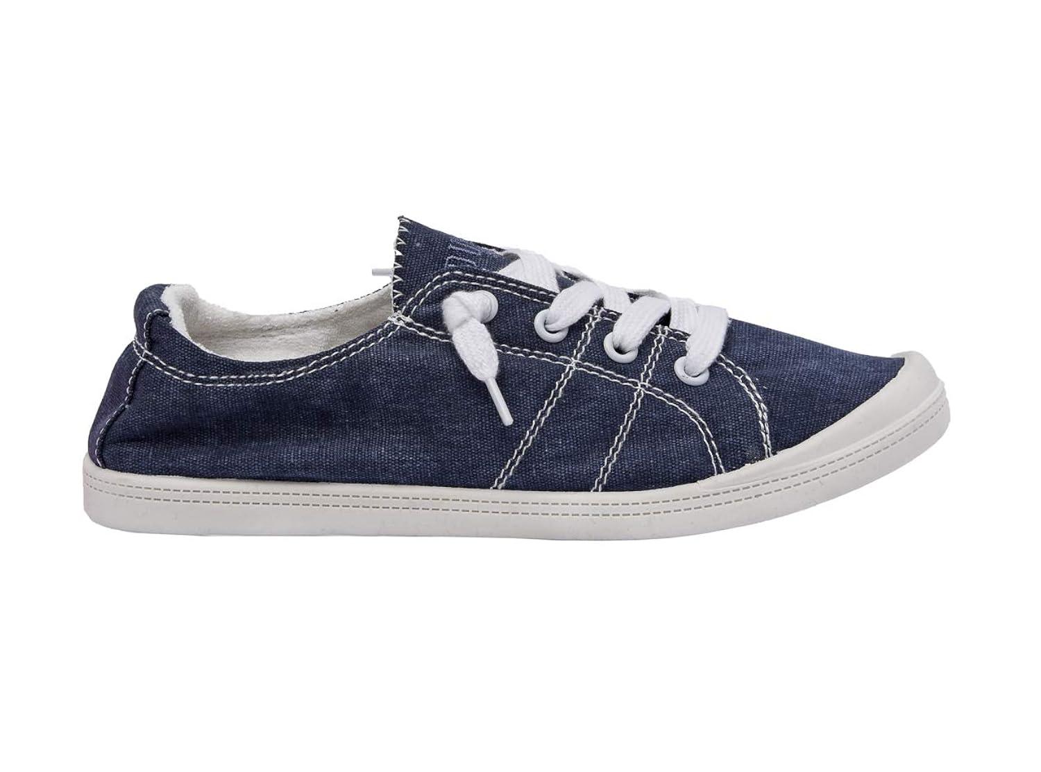 Dunes Sport Women's Reesa Canvas Sneaker +Memory Foam