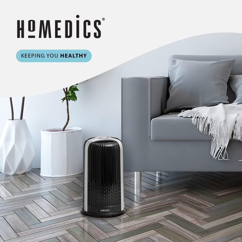 Homedics Replacement HEPA-type filter for AP-T10 and AP-T12: Captures Allergens, Compatible with HoMedics Air Purifiers