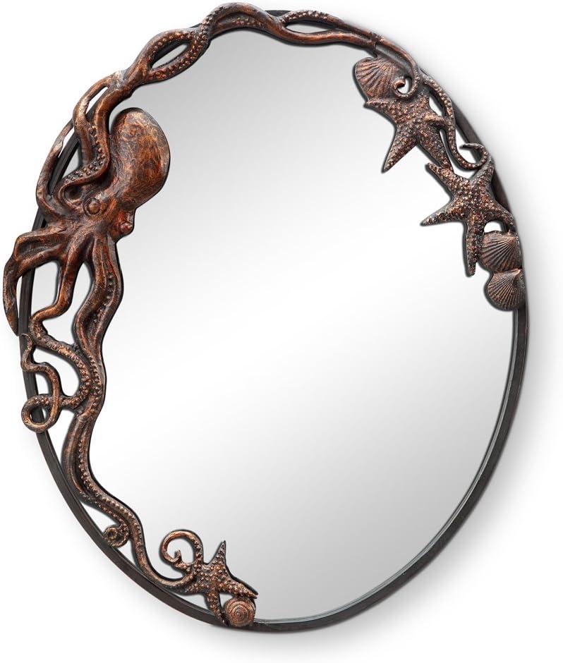 LeCeleBee Octopus Oval Wall Mirror