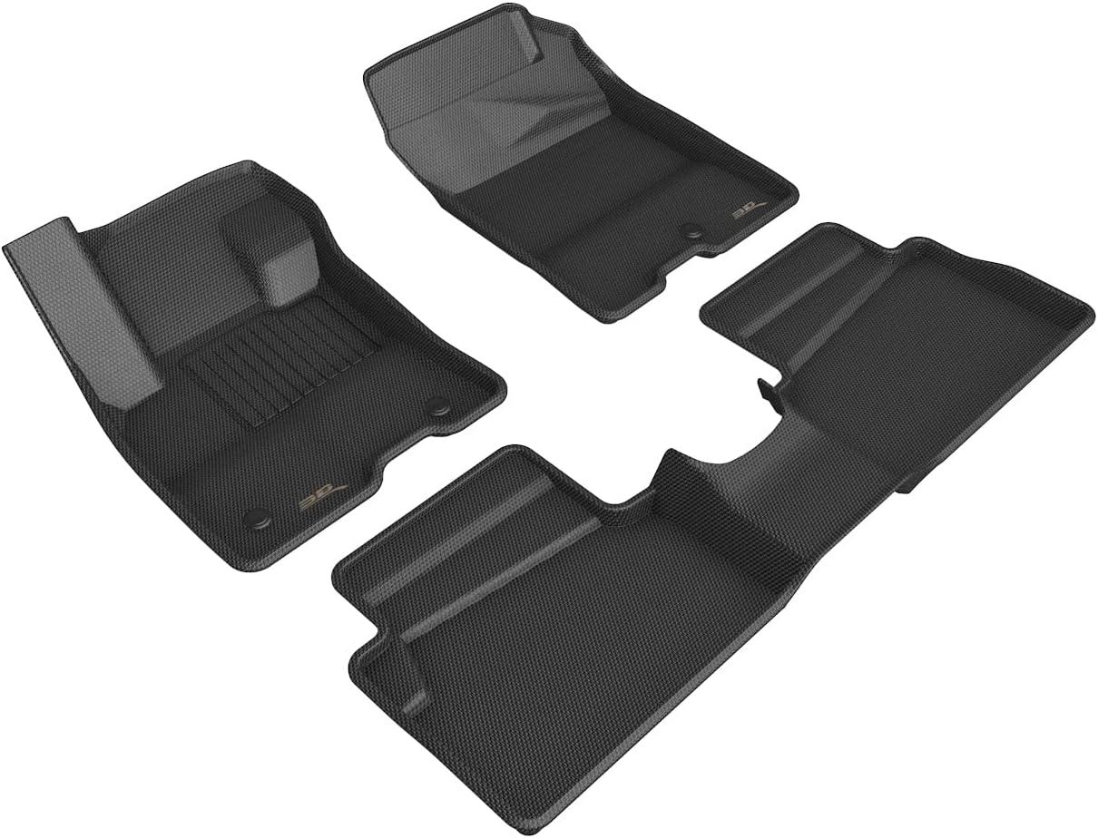 3D MAXpider Black Custom Fit Floor Mats for Ford Maverick Hybrid