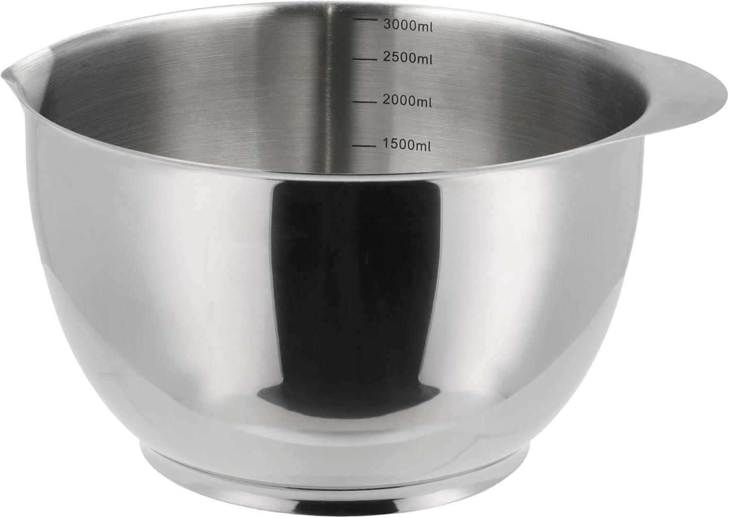 Rosti Stainless Steel 3-Piece Nesting Mixing Bowl Set